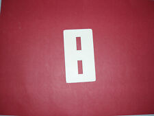 Plaque de finition double poste pour appareillage Palace Chambord Legrand neuve