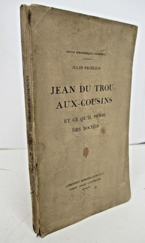 Jules froelich jean - jean, du