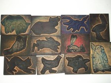 lot tampon scolaires ancien de