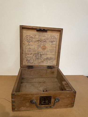 Rare caisse militaire - , sms