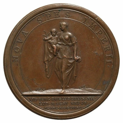 Medaille louis xiv médaille - louis,