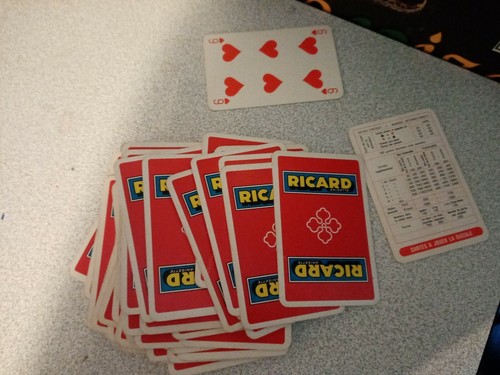Ancien jeu cartes jouer - jeu, À