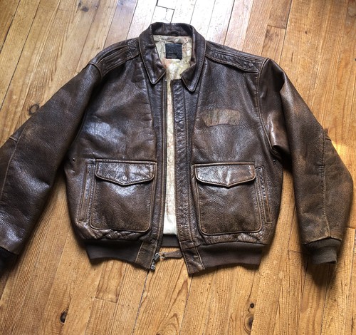 Blouson aviateur 2 cuir - aviateur, a-2