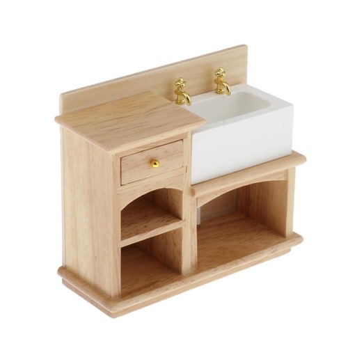Meuble lavabo bois fait - lavabo,