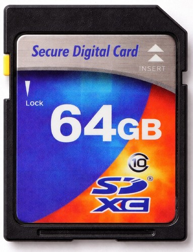 Carte mémoire sdxc 64gb class - 64gb,