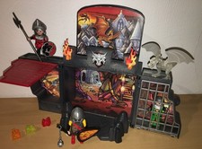 PLAYMOBIL  CHEVALIERS - Coffre-caverne du dragon des glaces