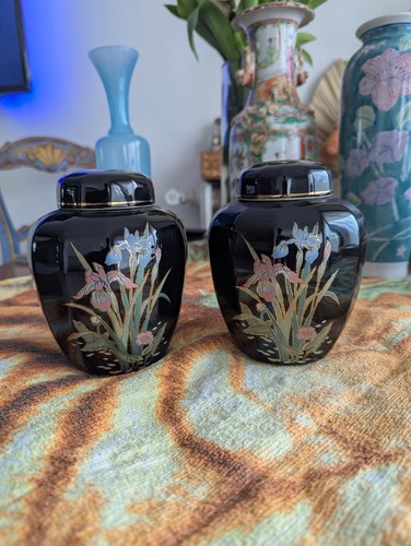Lot deux petits pots - deux,