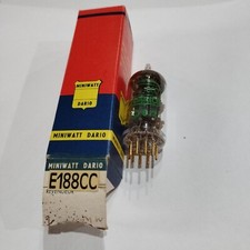 E188CC green label Tube Electronique  Golden pins Mini Watt  1 Pcs Matched Tir65