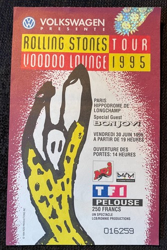Ticket concert the rolling - de,