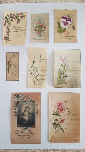 Lot images pieuses - de, 8