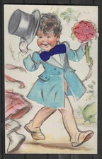 Carte Postale  Germaine   BOURET   Dim 9 X 14 Cm   Avec  Découpi    superbe