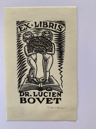 Libris alsace ernest huber - ex-libris,