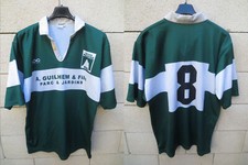 Maillot rugby PAU SECTION PALOISE porté n°8 vintage ancien collection supporter