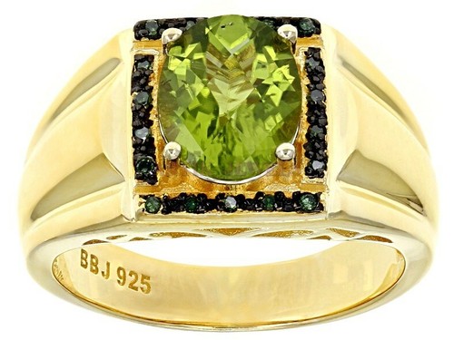 Bague argent plaqué 14k - en,