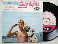 JOHNNY HALLYDAY EPL VOGUE 7878 CHANTE LES FILLES (CENT+LANG) TRES BON ETAT