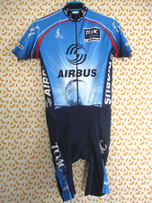 Maillot combinaison cycliste TOAC Airbus vintage Toulouse Cyclisme - 3 / M