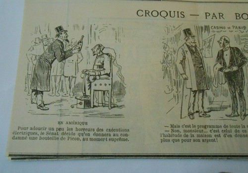 Caricature vignette 1889 - vignette,