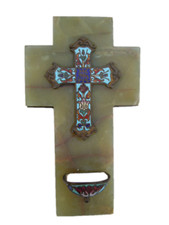 Benitier emaux cloisonnes