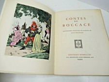 Boccace contes 1951 illustré - boccace,