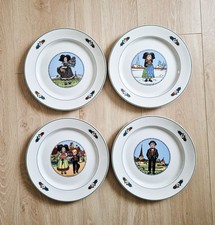 HANSI ALSACE - LONGCHAMP VILLEROY ET BOCH - ASSIETTE FILLETTE COLLECTION (27 CM)