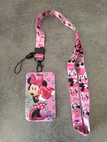 Porte carte badge minnie - porte,