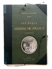 Livre Hector Saint Sauveur Les Beaux Jardins de France Architecture Planches
