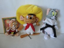 Lot Kinder maxi peluches porte clés avec bandes Tom Jerry Speedy Gonzales