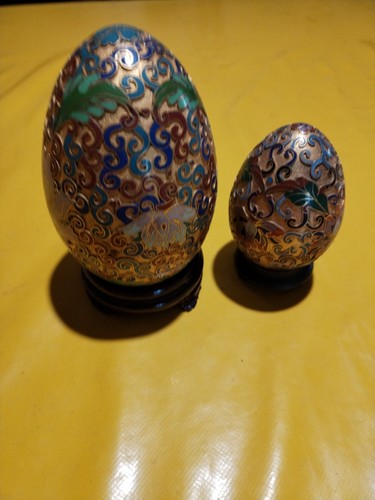 Oeufs cloisonné - oeufs, en