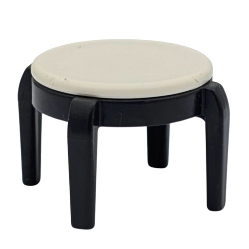 Tabouret playmobil blanc noir - playmobil, blanc/noir