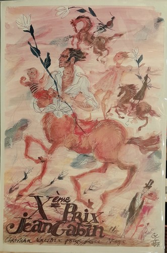 Christian lacroix rare affiche - rare,