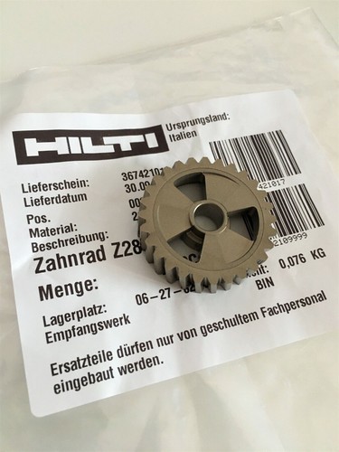Engrenage excentrique hilti - excentrique,