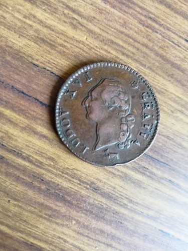 Très rare monnaie louis r - très,