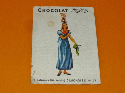 Chromo chocolats coop 1932 - chromo,