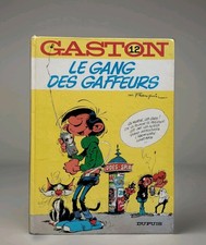 ? BD Gaston Lagaffe – Tome 12 : Le Gang des Gaffeurs – Edition 12A 1981