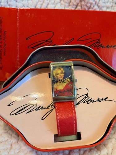 Avon marilyn monroe watch red - watch,