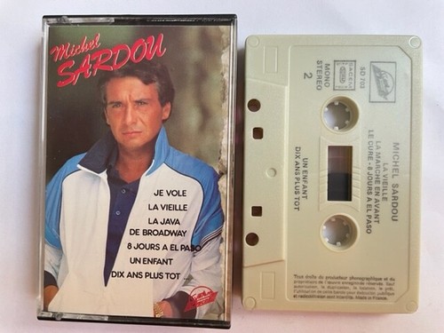 Michel sardou cassette audio - sardou,
