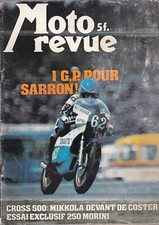 MOTO REVUE N°2317 MORINI 250 / OSSA 250 PHANTOM CROSS 77 / 125 MORBIDELLI