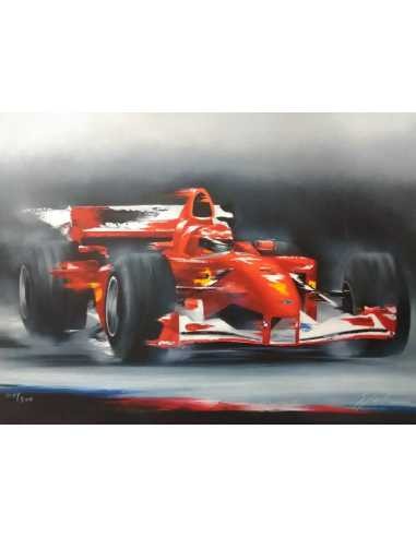 Lithographie ferrari - lithographie,