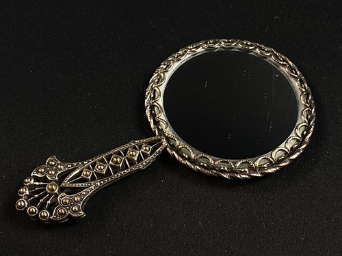 Miroir face main double - miroir, à