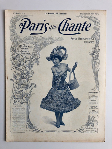 Paris qui chante - , revue