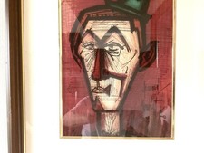 Bernard BUFFET Le clown sur