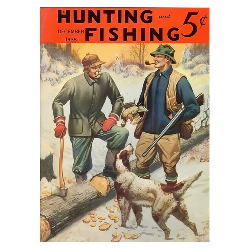 Affiche vintage scène - scène, de