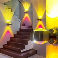 Applique murale Design Luminaire Éclairage de couloir Spot Jaune/Magenta 144235