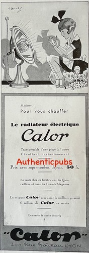 Publicite calor radiateur - calor,