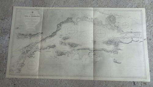 Carte marine sea - /,