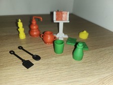 lot D'accessoires Laboratoire gargamel, SCHTROUMPF,  SCHLEICH 