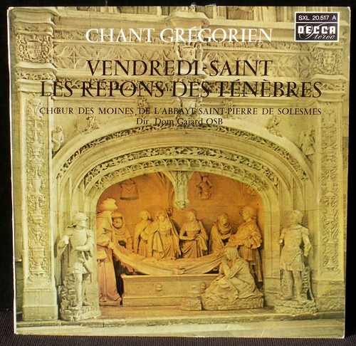 Grégorien solesmes vendredi - grégorien,