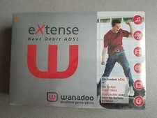 Pack Modem WANADOO EXTENSE Haut Débit ADSL SPEEDTOUCH 510 = NEUF sous Blister