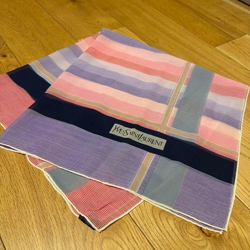 Foulard soie yves saint - foulard, en