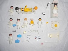 PLAYMOBIL Vintage - Hôpital  - Ambulance  - Infirmiers - 1980